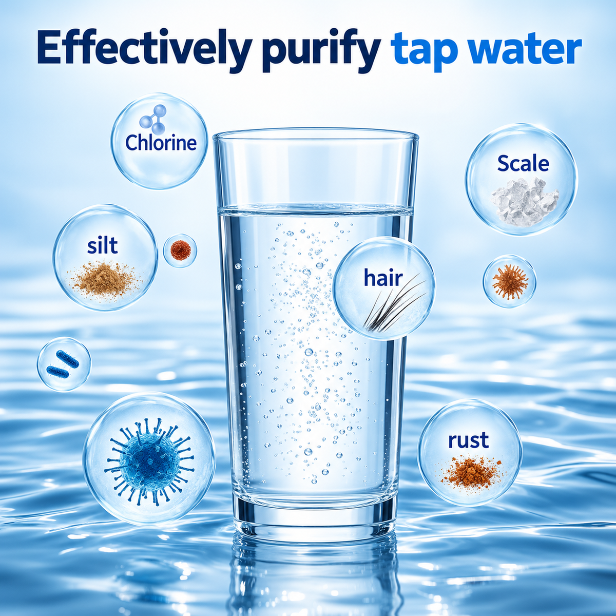 HydroSteel™ Tap Water Purifier